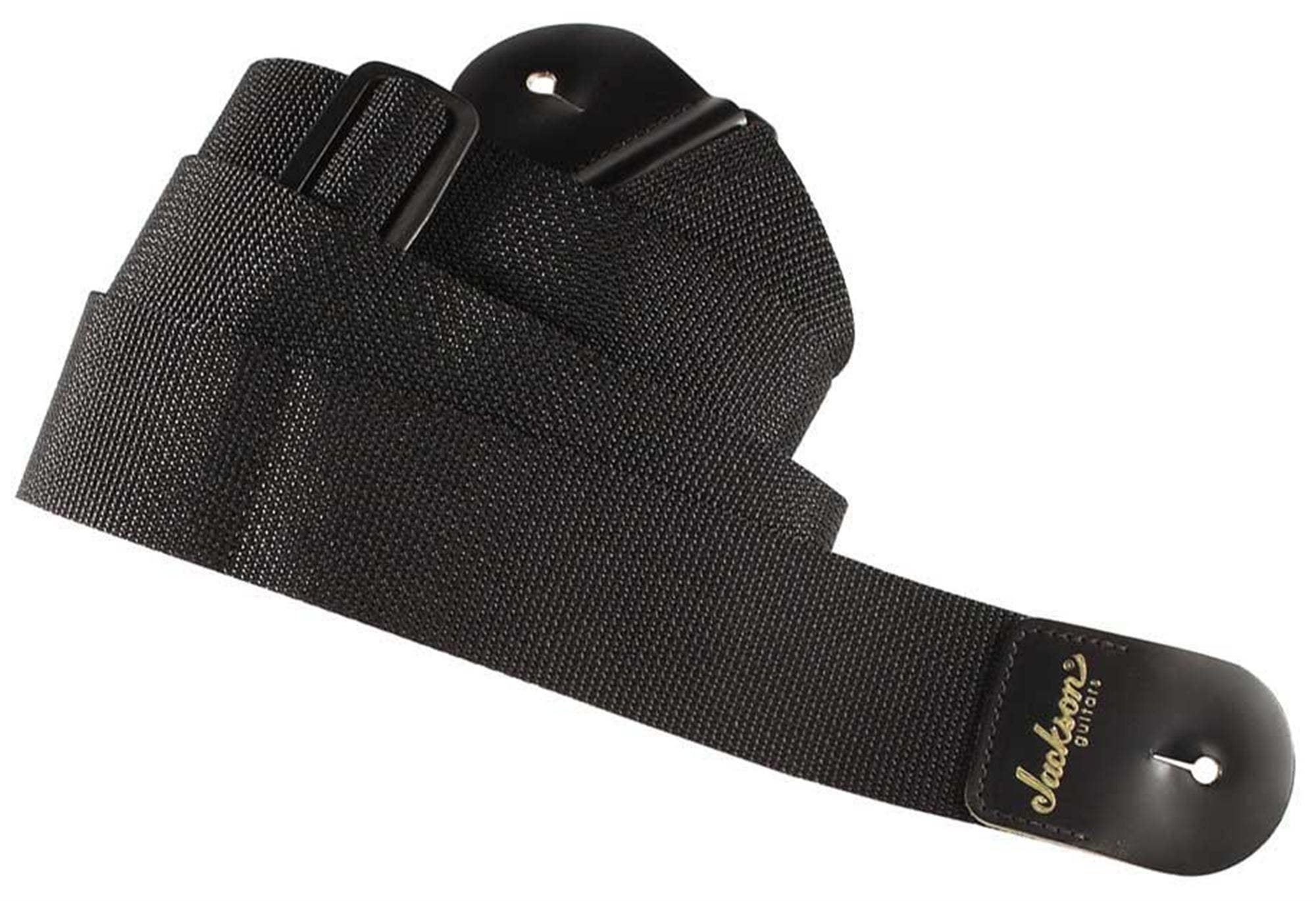 Jackson 2 Poly Guitar Strap Black